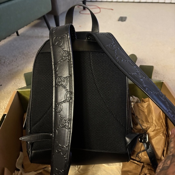 Black leather Gucci backpack | Gucci bags - Picture 5 of 5